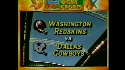 1981-11-22 Washington Redskins vs Dallas Cowboys