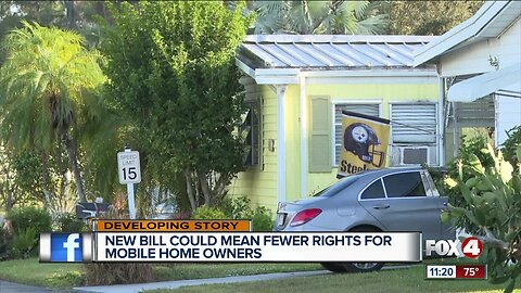 FL Senate bill could mean big changes for mobile home owners