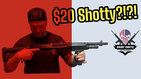 $20 Tactical Shotgun Build | Maverick 88