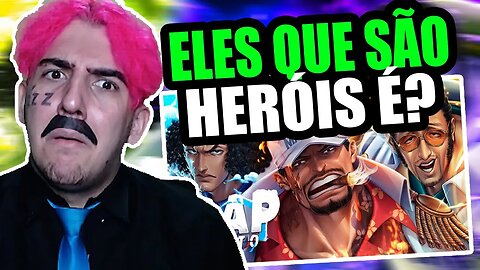 Faces da Justiça | Almirantes (One Piece) | Kaito Ft. @M4rkim @AniRap | REACT