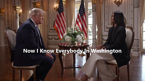 President Trump w/ Candace Owens > "Now I Know Everybody In Washington"