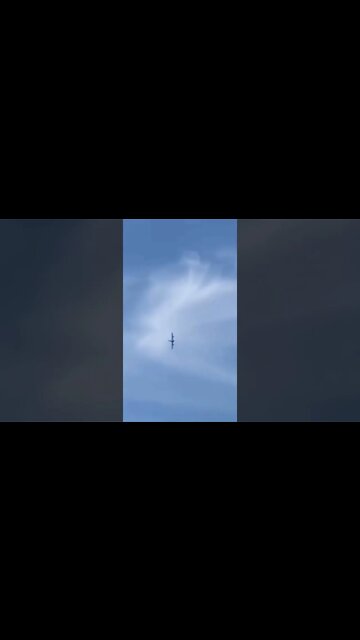 low flying Russian L-39 Albatros in the city of Poltava