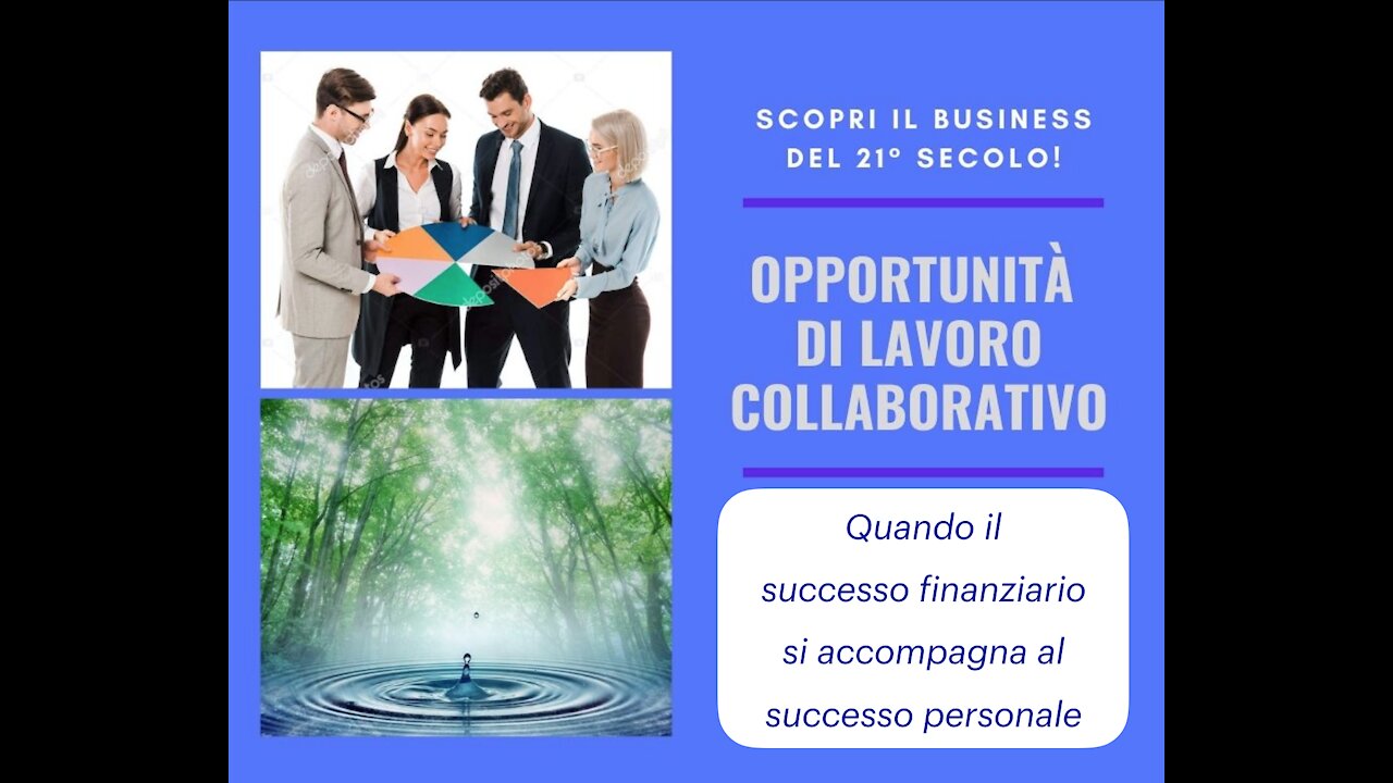 OPPORTUNITA' DI LAVORO COLLABORATIVO - PARTE 3