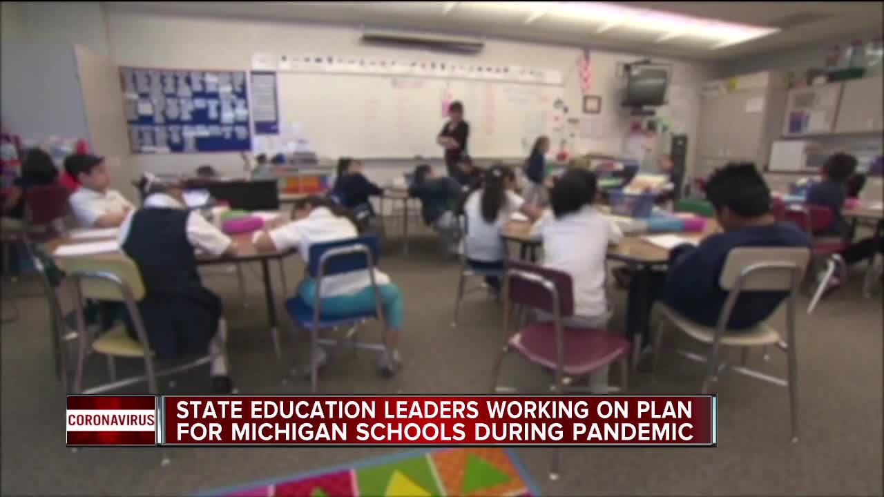 Governor Whitmer says she will announce plan for Michigan schools on Thursday