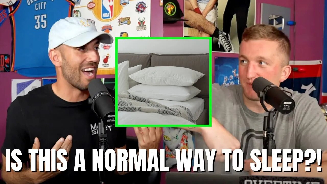 IS ZACH CRAZY FOR THIS SLEEP PREFERENCE?! 😧🛏