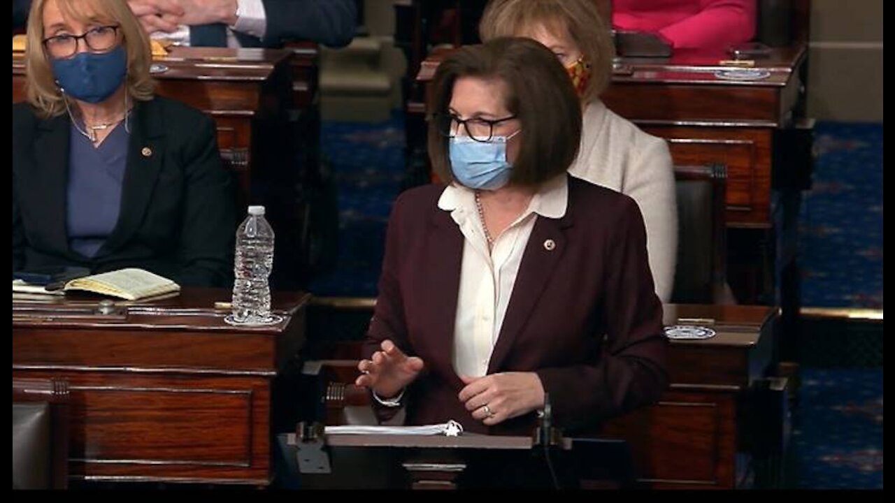 WATCH FULL | Sen. Cortez Masto delivers floor speech condemning Capitol violence