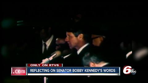 50 years later, Hoosiers remember Robert Kennedy speech in Indy