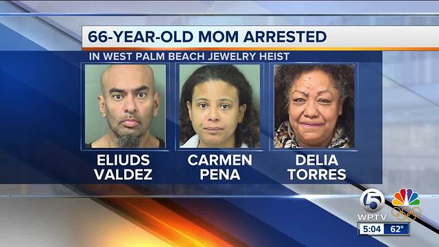 Third person charged in April jewelry heist