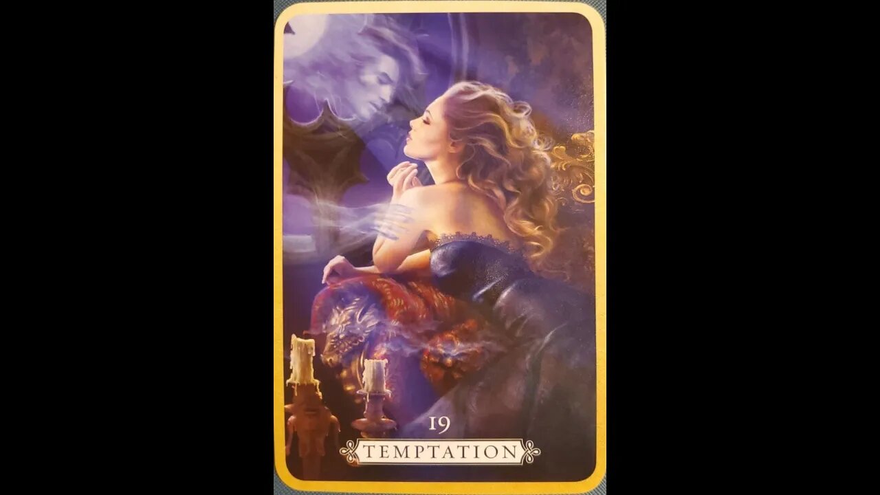 #19 Heal Yourself Reading Cards ~ Temptation