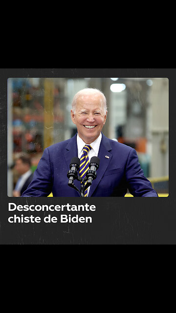 Extraña broma de Biden sobre los helados