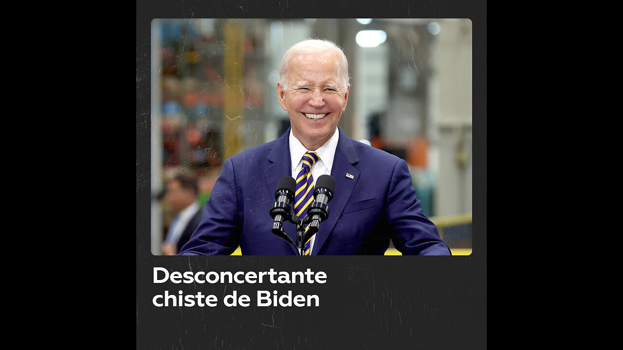 Extraña broma de Biden sobre los helados