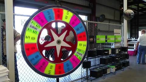 Garden Street U-Pull-It, Come Spin The Giant Prize Wheel
