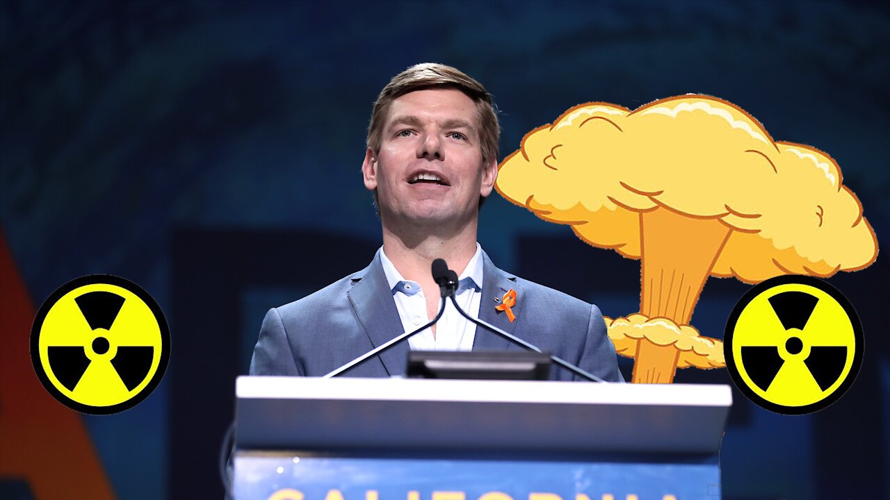 Farts! Eric Swalwell Farting on CNN