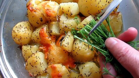 🫣🫣🫣Roasted Potato cooking herb🫣🫣🫣