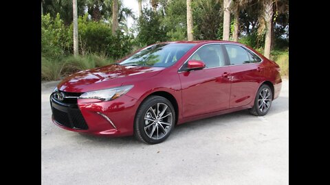 2015 Toyota Camry XSE V6 Start Up, Test Drive, and In Depth Review