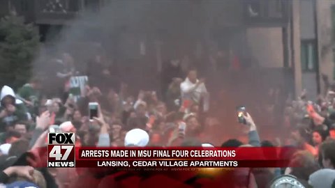 Arrests made during MSU celebrations