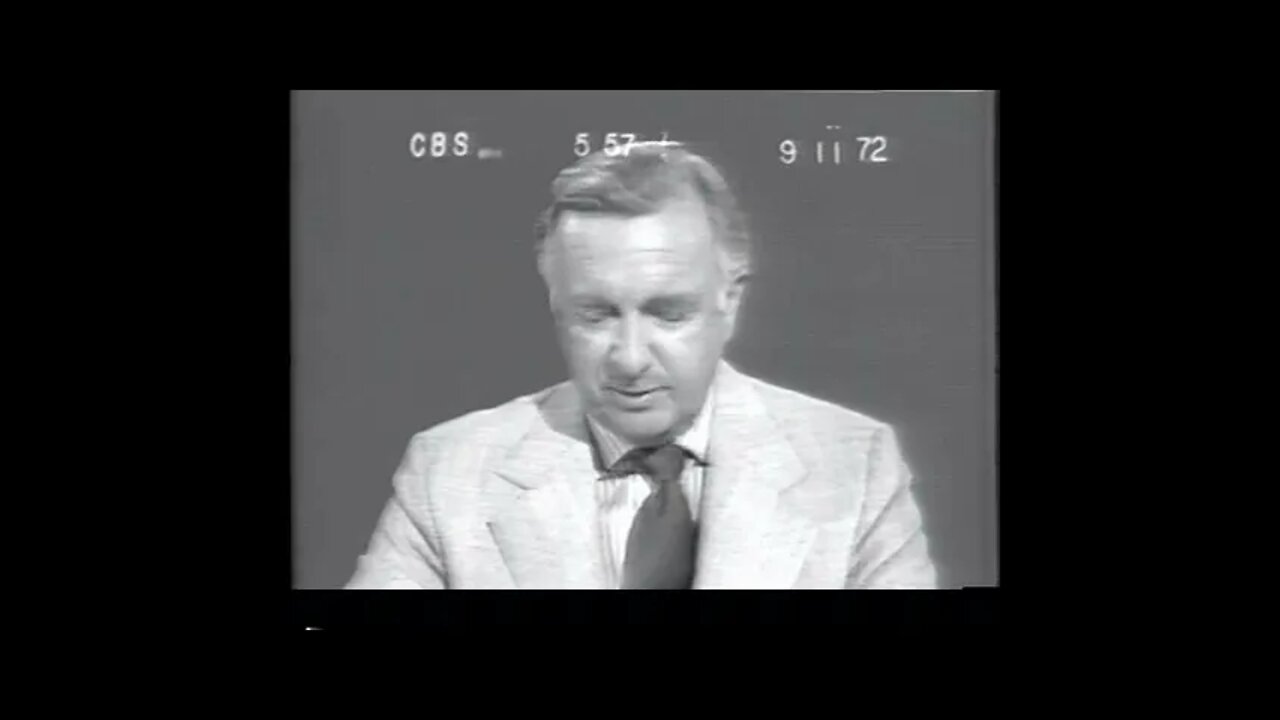 Walter Cronkite Ice Age Warning