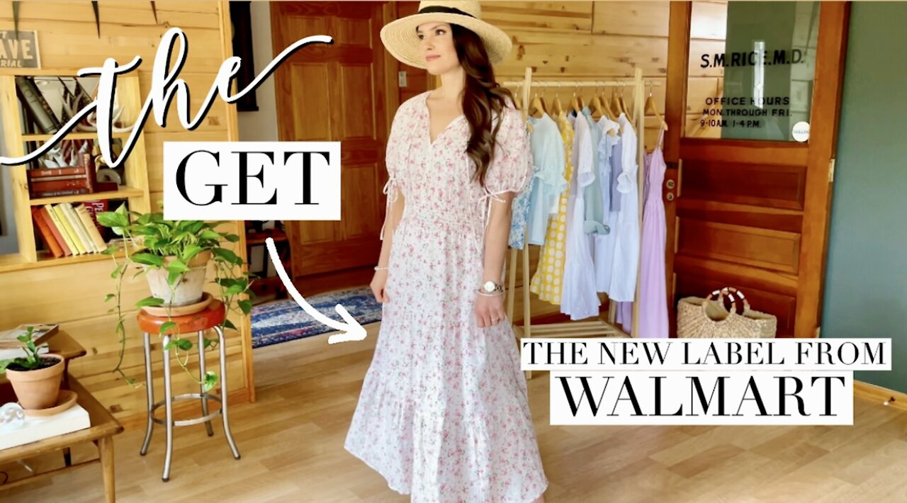 TheGet: a NEW LABEL from WALMART. Beautiful FLORALS, FEMININE styles + MAJOR LoveShackFancy VIBES