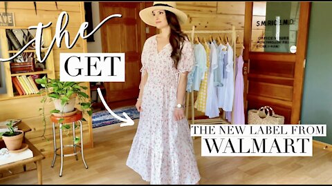 TheGet: a NEW LABEL from WALMART. Beautiful FLORALS, FEMININE styles + MAJOR LoveShackFancy VIBES