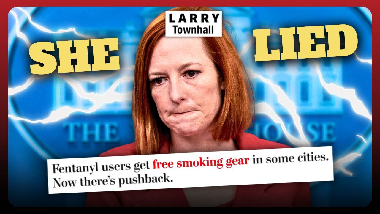 The Washington Post Just BLEW THE LID Off Jen Psaki's CRACK PIPE LIE!