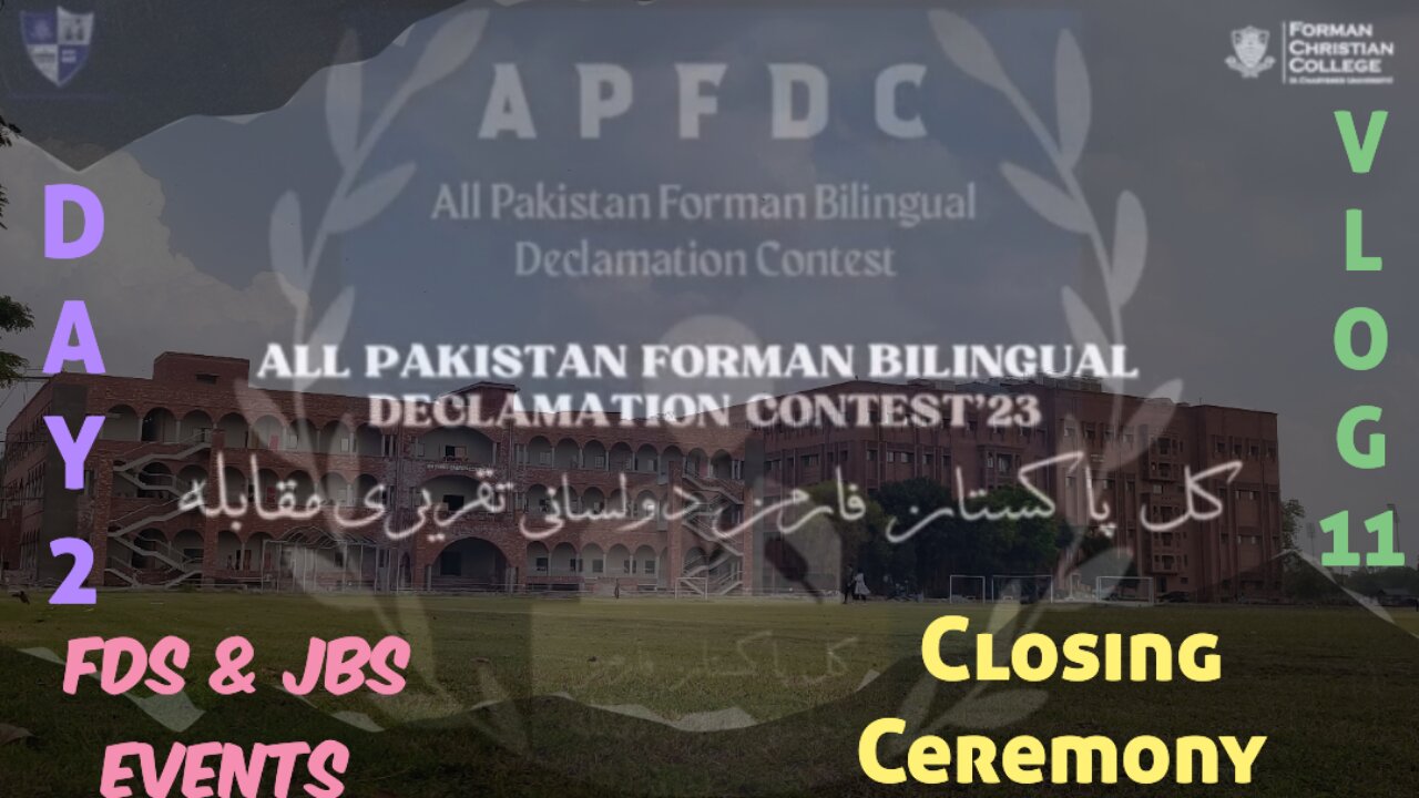 Closing Ceremony of JBS & APFDC Day 2 || vlog 11