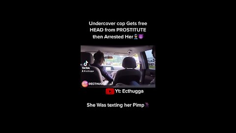 Undercover Cop gets FREE HEAD from Prostitute🕺🏾😈