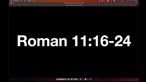 Romans 11:24-27 (Sunday School) 6/25/23 AM