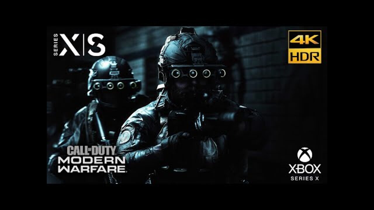 Call of Duty- Modern Warfare HDR 60FPS] Going Dark Realism Gameplay