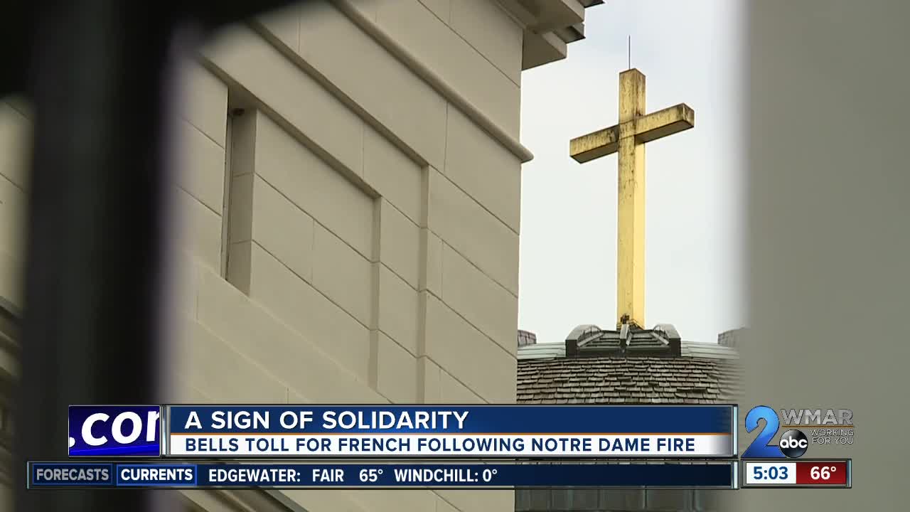 A sign of solidarity: Bells toll for France following Notre Dame fire