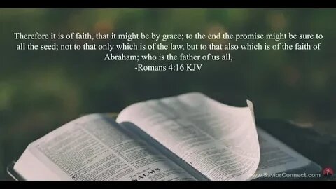 Abraham and the promise given to him by God.