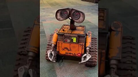 at the COSI conference, the developers brought a real functioning WALL-E model.