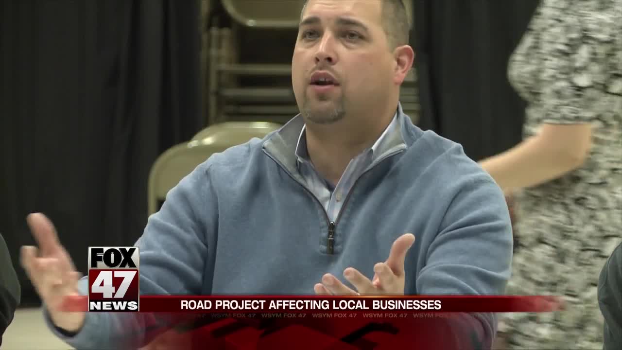 Road project affecting local businesses