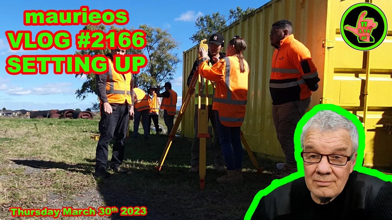 maurieos VLOG #2166 SETTING UP