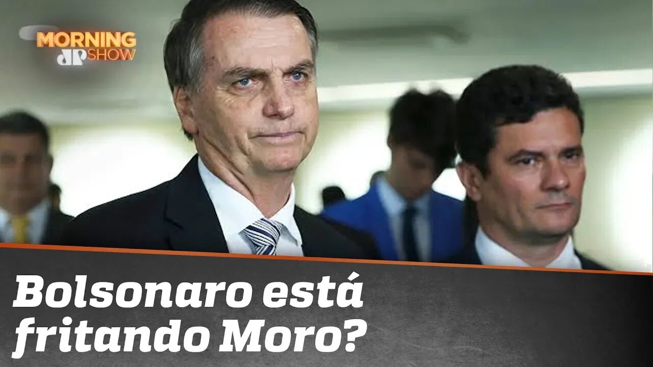 Desmembramento do ministério da Justiça e Segurança Pública: Bolsonaro está fritando Moro?