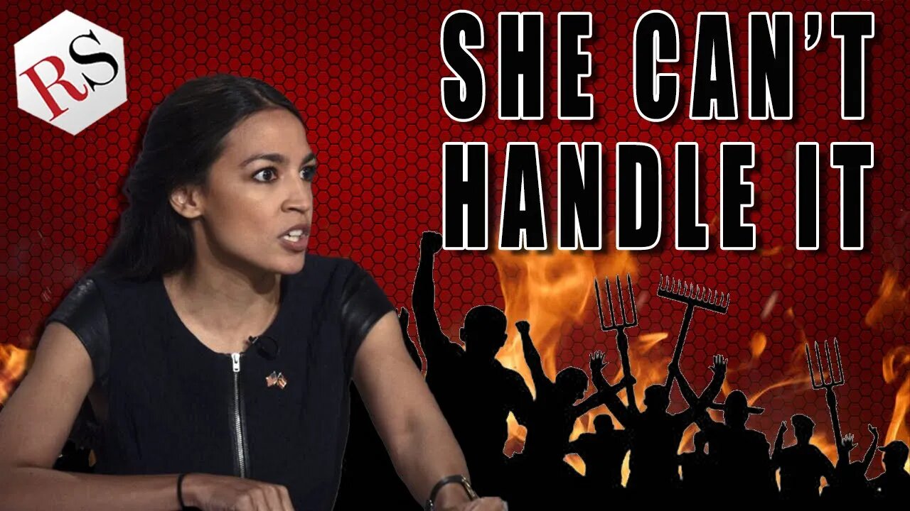 AOC Has Bizarre Reaction to Being Shouted Down at Her Own Townhall