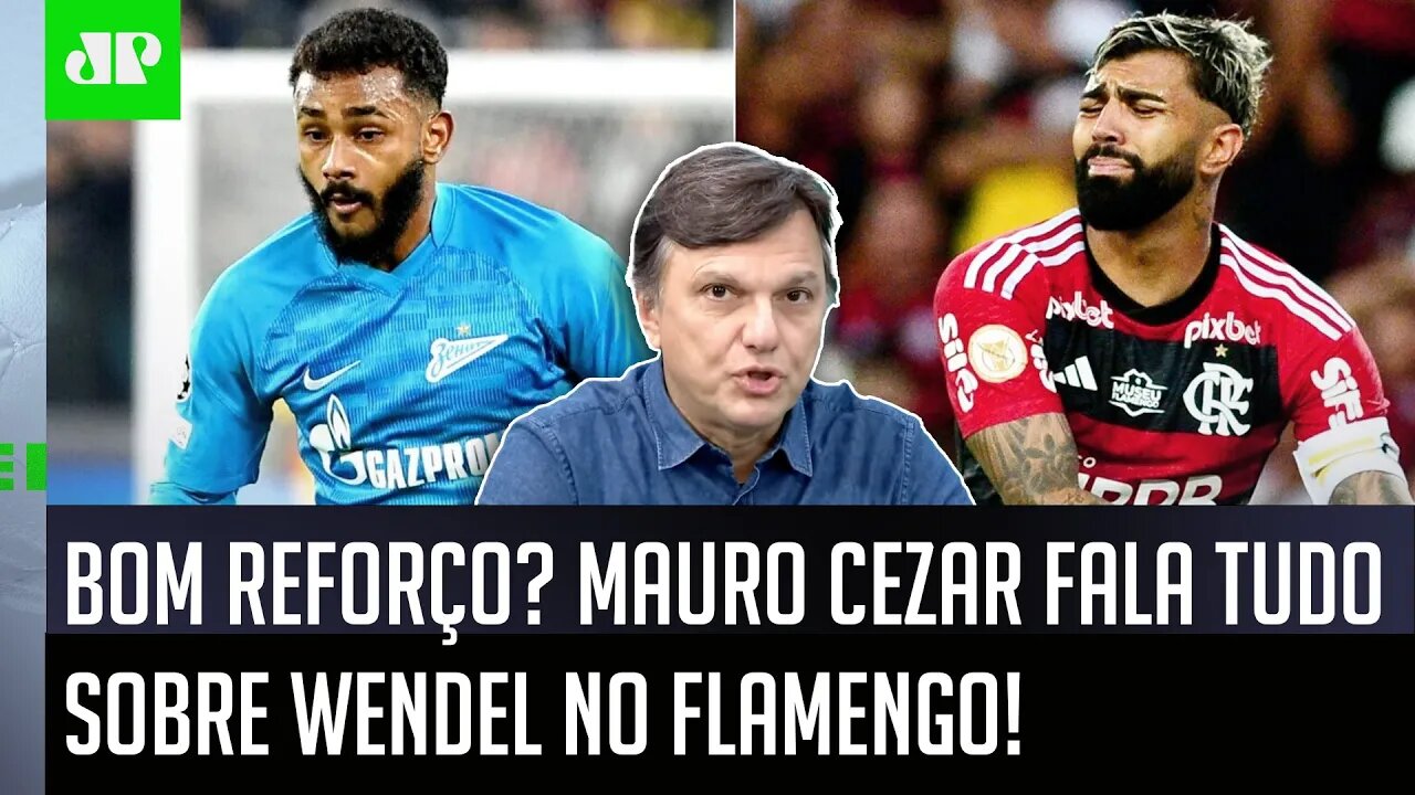 "A MINHA DÚVIDA É A CONDUTA! SERÁ que esse cara vai..." Mauro Cezar FALA TUDO de Wendel no Flamengo!
