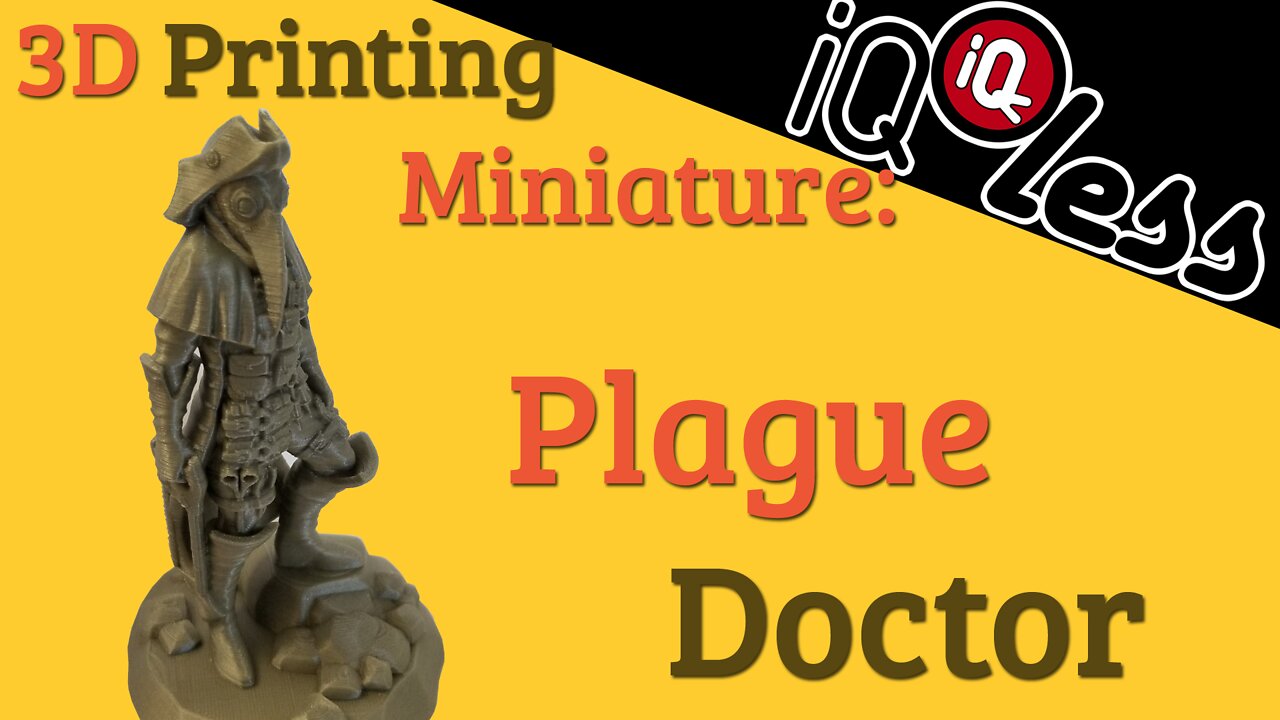 3D Printing: Miniature: Plague Doctor