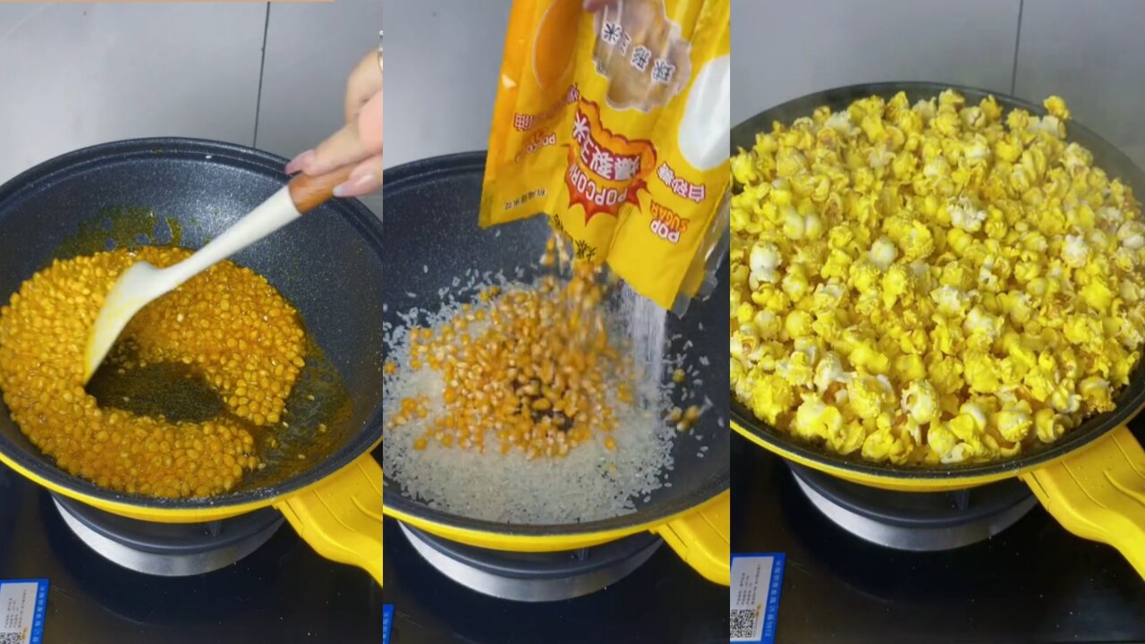 How To Make Sweet Popcorn - Amazing Recipe