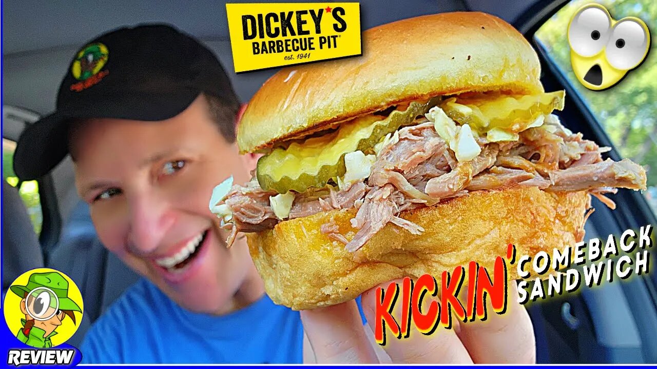 Dickey's® KICKIN' COMEBACK PORK SANDWICH Review 🦶🐷🥪 Don't Call It A Comeback! 🎤 Peep THIS Out! 🕵️‍♂️