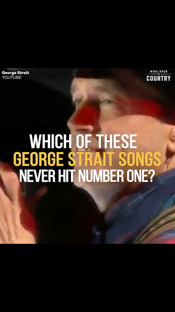 Trivia: Which George Strait Song Never Went to No. 1? Q0nH9GO9