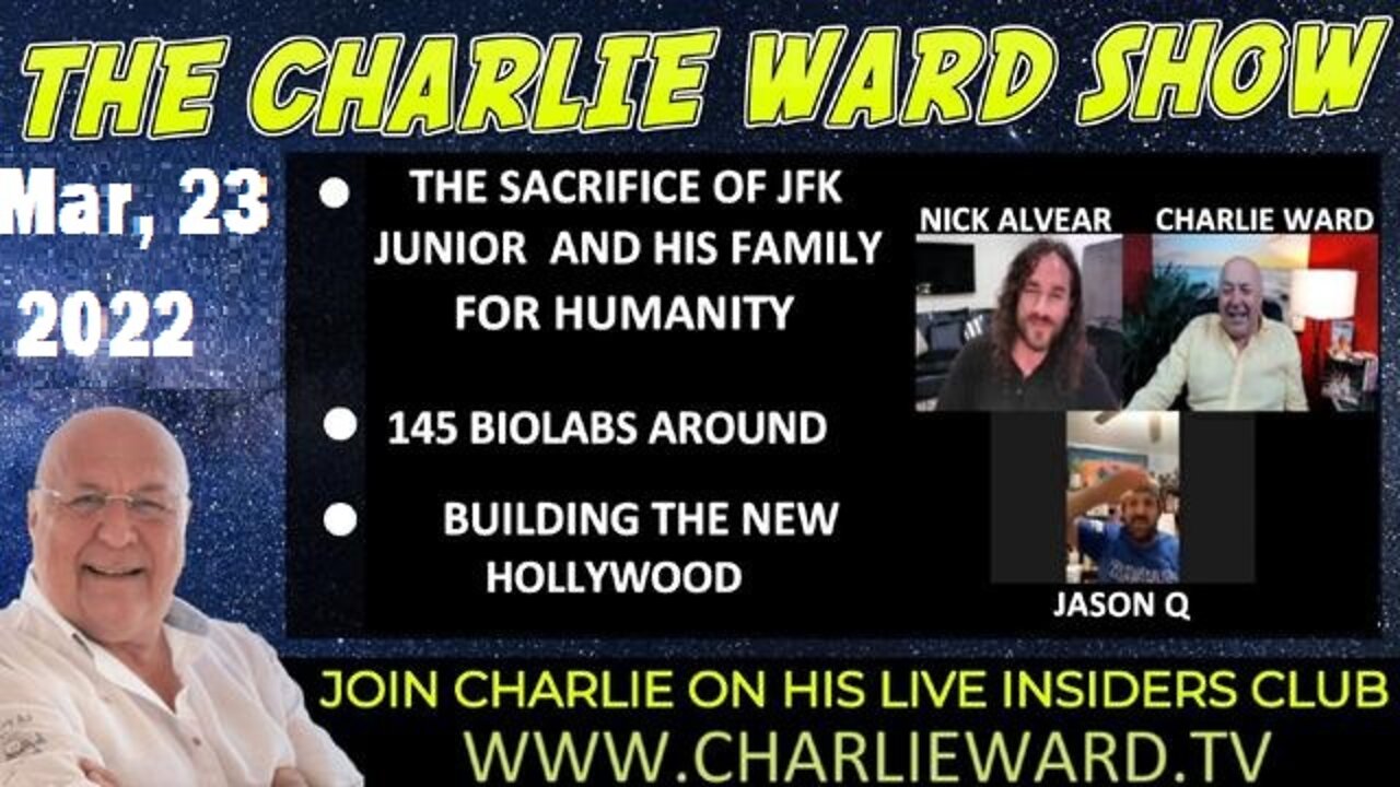 THE SACRIFICE OF JFK JUNIOR & HIS FAMILY WITH NICK ALVEAR, JASON Q & CHARLIE WARD