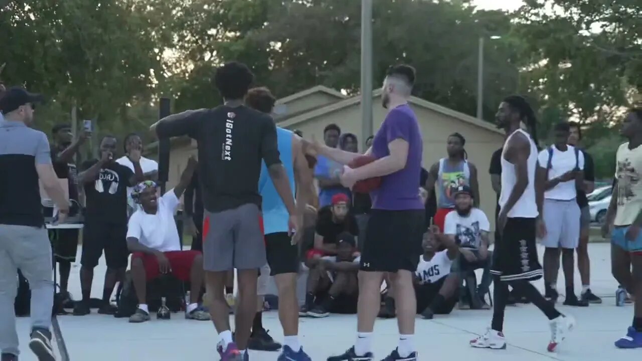 Isn't This Park Basketball CODE???!!