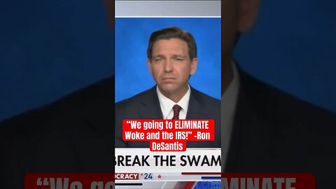 Ron DeSantis- “we’re going to eliminate the IRS!” @FoxNews #shorts #foxnews #rondesantis