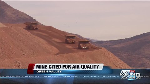 County: Mining company broke law with blowing dust