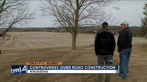 Controversy over road construction in Waukesha