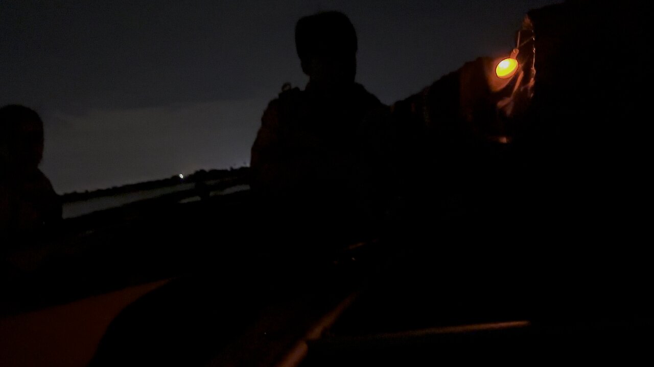 Bioluminescent Clear Kayak Tour Merritt Island, FL (Widescreen) #Bioluminescence #FYP #Kayaking #4K