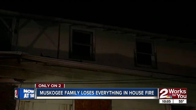 Red Cross helping Muskogee family after fire