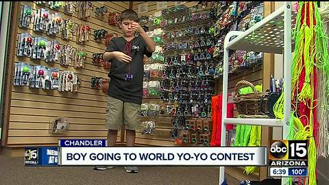 Young yo-yoer to compete among best in the world