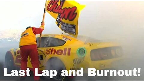 Joey Logan’s Last Lap and Burnout at 2022 NASCAR Cup Series Championship Race