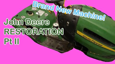 John Deere LA145 Restoration Pt II